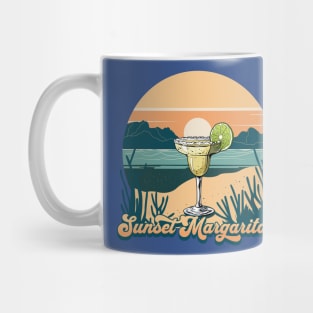 Retro Sunset Margaritas Mug